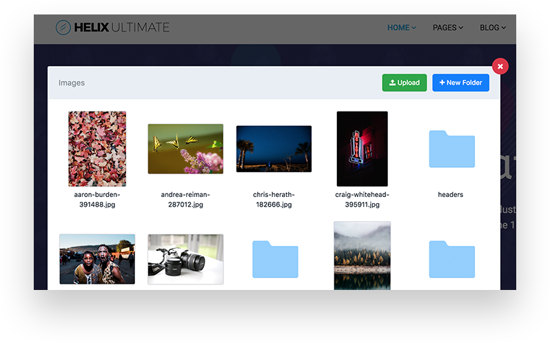 Helix Ultimate - Funktionaler Media Manager