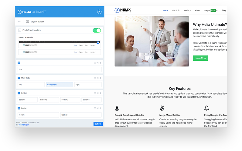 Helix Ultimate - Header Varianten