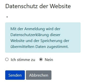 Joomla DSGVO - Ratgeber und Anleitung. Datenschutz Zustimmung im Frontend.