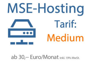 Hosting-Tarif Medium