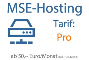 Hosting-Tarif Pro