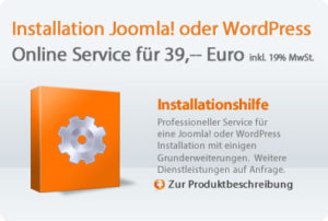 Installation Joomla - Wordpress