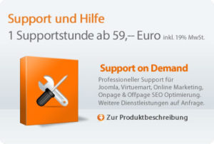 Support und Hilfe