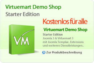 Virtuemart Demo Shop - Starter Edition